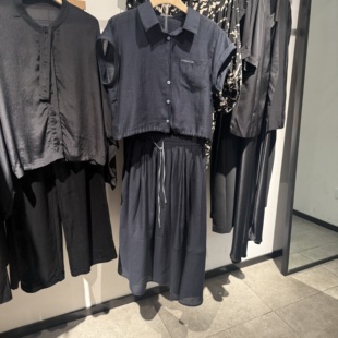 indiciatheL2B6TZ082专柜正品标记女装气质马甲半裙套装吊牌1089