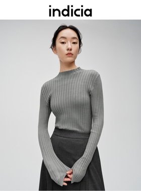 indicia6A402SY062C专柜正品标记女装简约百搭针织衫吊牌价489