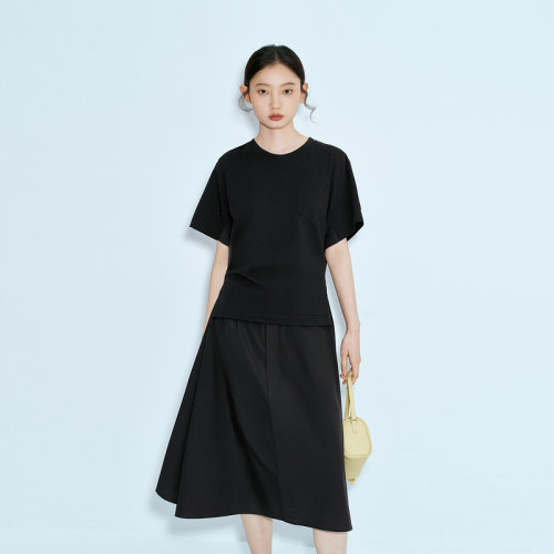 indiciaF2B5LQ176N专柜正品标记女装少女简约连衣裙吊牌价899