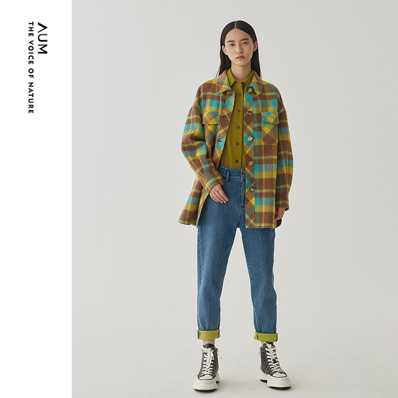 衬衫式构造兼具衬衫的稳重感与外套的保暖性