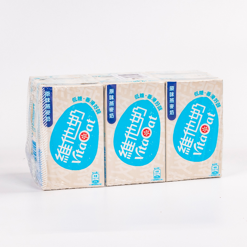 香港进口Vitasoy维他奶原味燕麦奶250ml*6盒营养早餐奶植物奶 咖啡/麦片/冲饮 植物蛋白饮料/植物奶/植物酸奶 原图主图