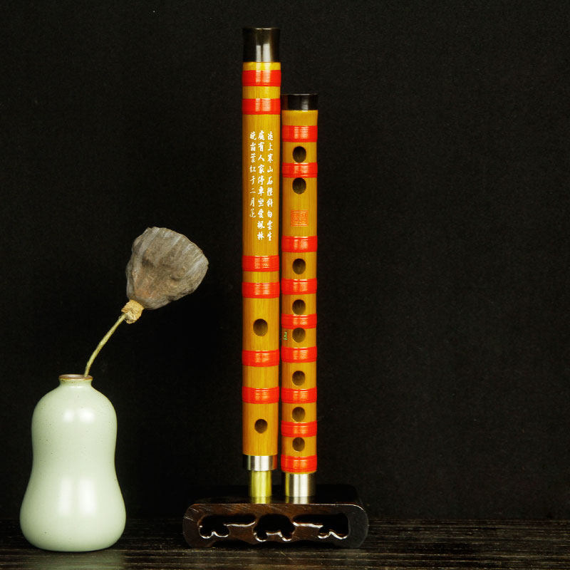 名家名品常敦明方印章签名竹笛苦竹精制笛子初学入门考级专业演奏