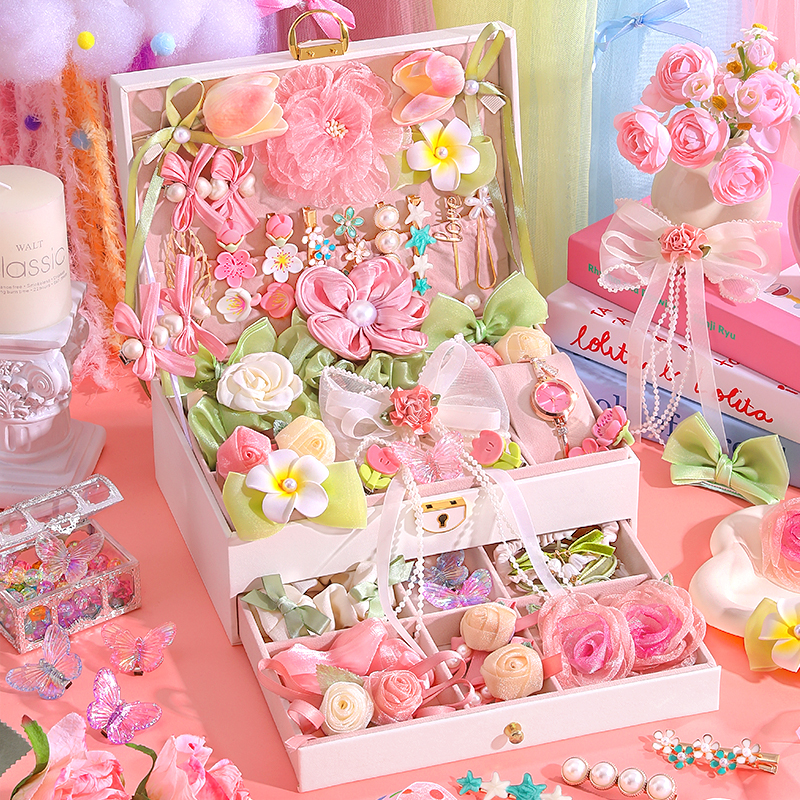 儿童高端发饰礼盒女孩生日礼物