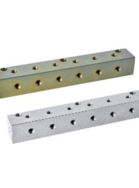 KAF11-1K/2K/3K/4K-R1/R2/R3/R4-G2/G3/G4气压用连接块边长50*50