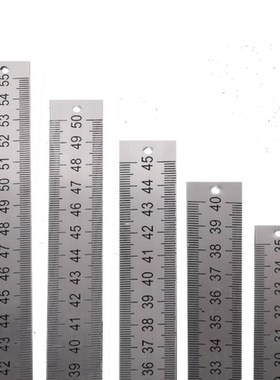 MEPLH/MEPRH/MEPCH-100/200/300/600铝合金 刻度尺长度订做