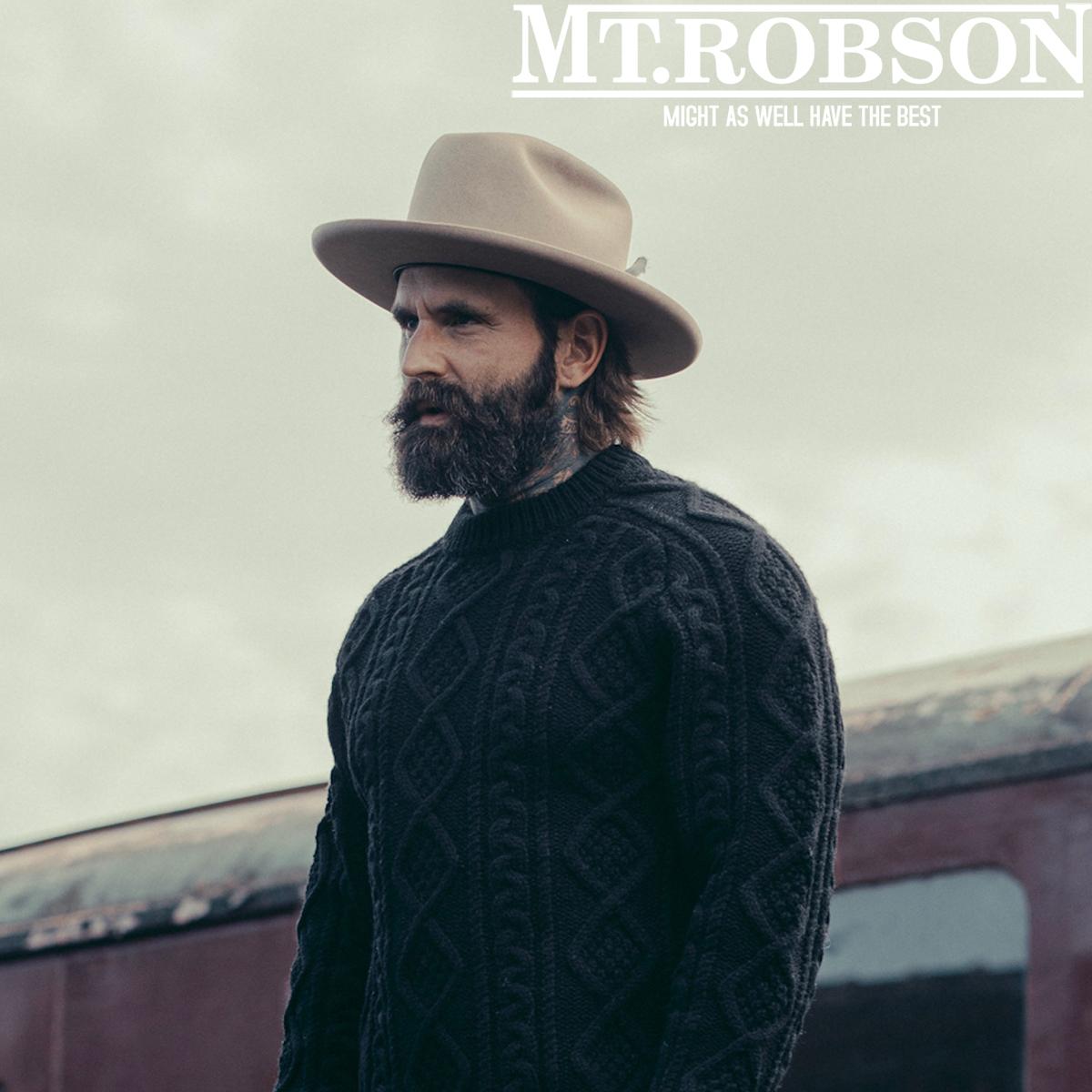 MT.Robson重磅羊毛圆领衫套头衫毛衣美式复古阿兰羊毛渔夫粗针