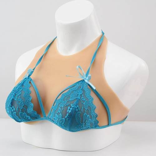 义乳伪娘假胸房硅胶奶男