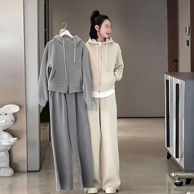 欧货大码秋季休闲运动套装女洋气减龄显瘦卫衣两件套胖mm2-300斤,女装/女士精品,休闲裤,淘宝优惠券,粉丝福利购,淘宝优惠卷