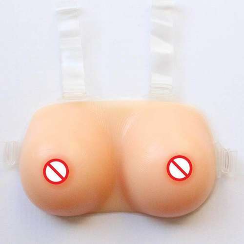 CD变装硅胶义乳伪娘coser