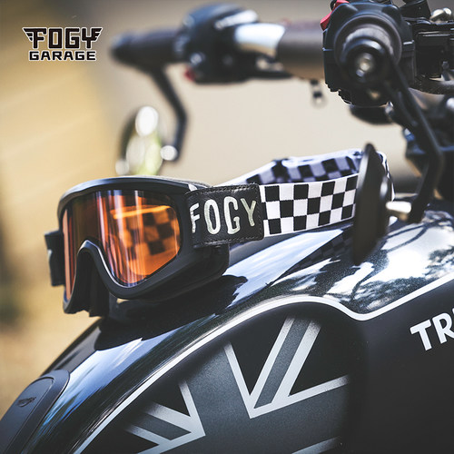FOGY复古机车骑行防晒防风沙镜