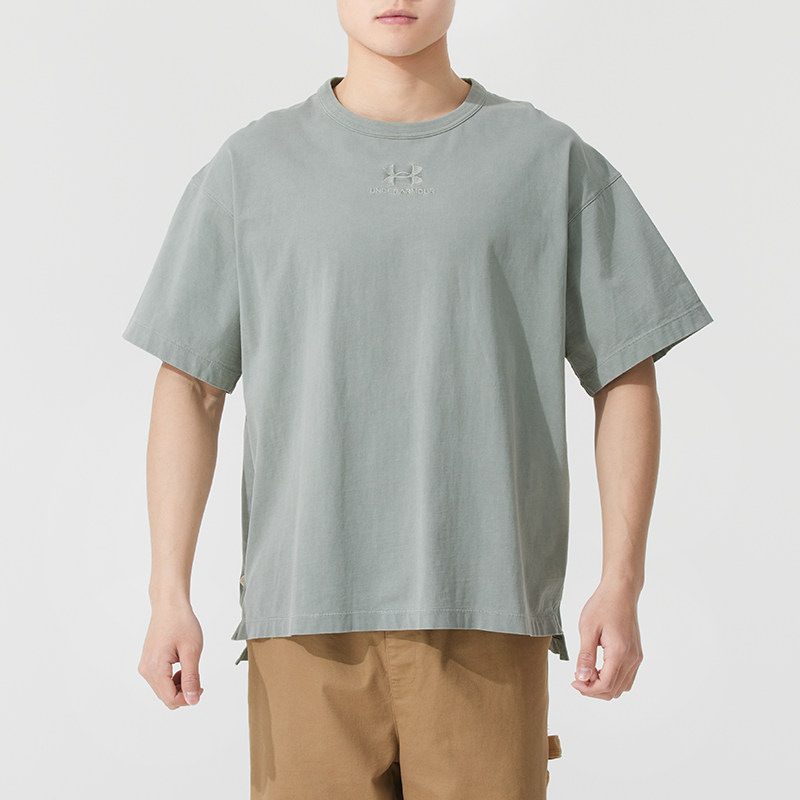 安德玛UA圆领短袖春季新款男装透气宽松运动服休闲半袖T恤1387993,运动服/休闲服装,运动T恤,淘宝优惠券,粉丝福利购,淘宝优惠卷