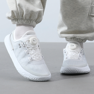 安德玛女鞋BOA旋钮休闲鞋春季新款轻便跑鞋女士透气运动鞋3027812