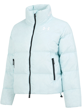 UNDER ARMOUR羽绒服女装 冬冬运动服保暖防寒休闲外套时尚潮流