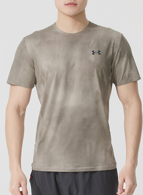 UA安德玛男装春季透气速干短袖T恤户外跑步健身训练运动服13836