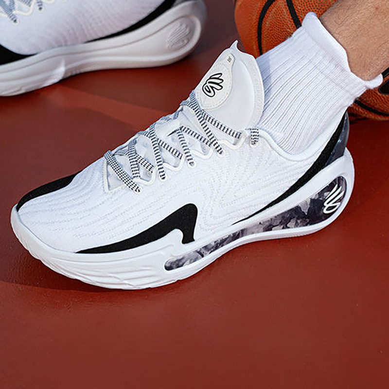 安德玛官方库里12篮球鞋男鞋冬季新款轻便减震运动鞋场上实战球鞋