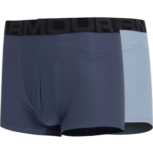 UA安德玛运动内裤男士健身马拉松透气短裤四角裤跑步平角裤两条装