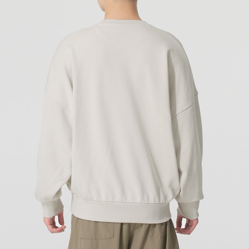 安德玛男2026春季运动服跑步训练舒适透气时尚休闲卫衣套头衫