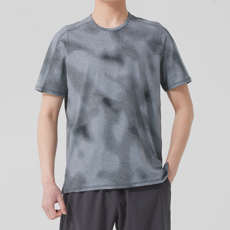 安德玛官方男子短袖正品秋季印花训练运动短袖圆领休闲T恤