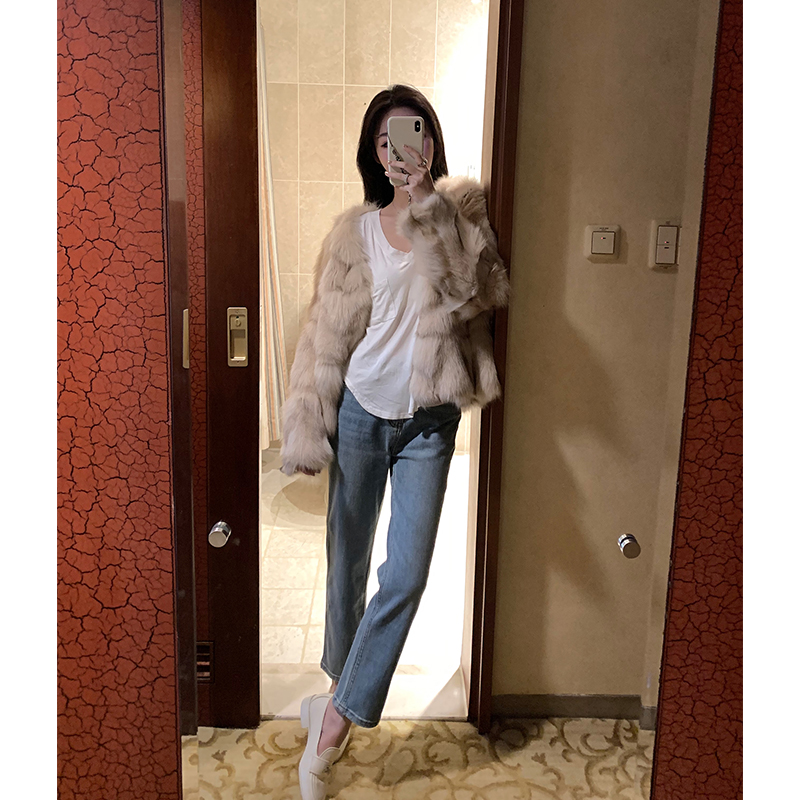 Boamarket直筒显瘦牛仔裤