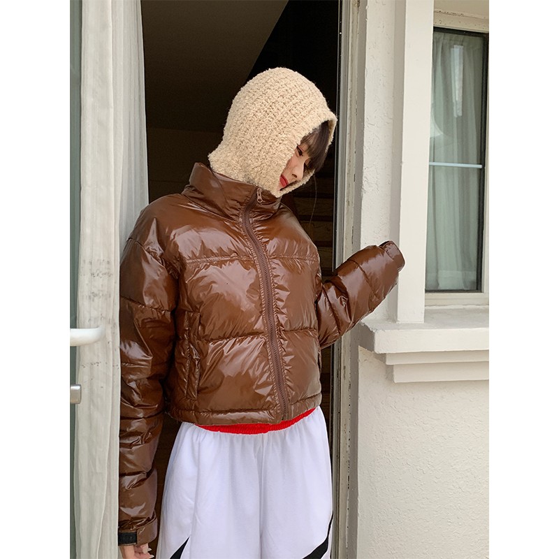 Boamarket【福利4折清仓】 90白鸭绒短款羽绒服加厚保暖面包服