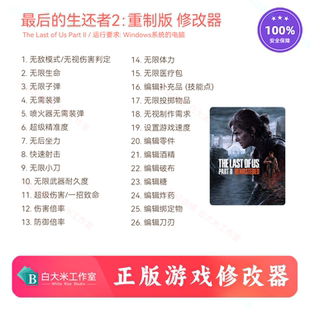 最后的生还者2 重制版 修改器 Steam游戏辅助