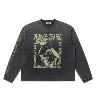 mocuishle（MCSL）「鲁蛇」长袖T恤 LOSER L/S TEE