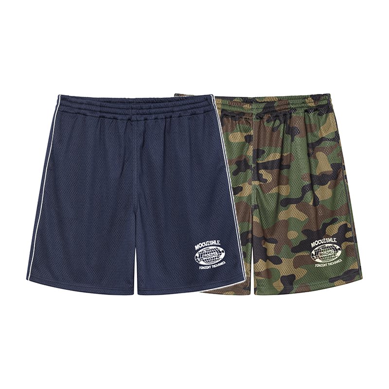 mocuishle（MCSL）「新大陆」基础网眼球裤 BEACH SHORTS图片