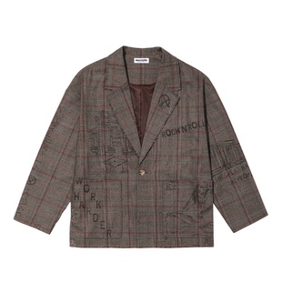 STAGE mocuishle 外套 「四面台」格纹西装 BLAZER MCSL