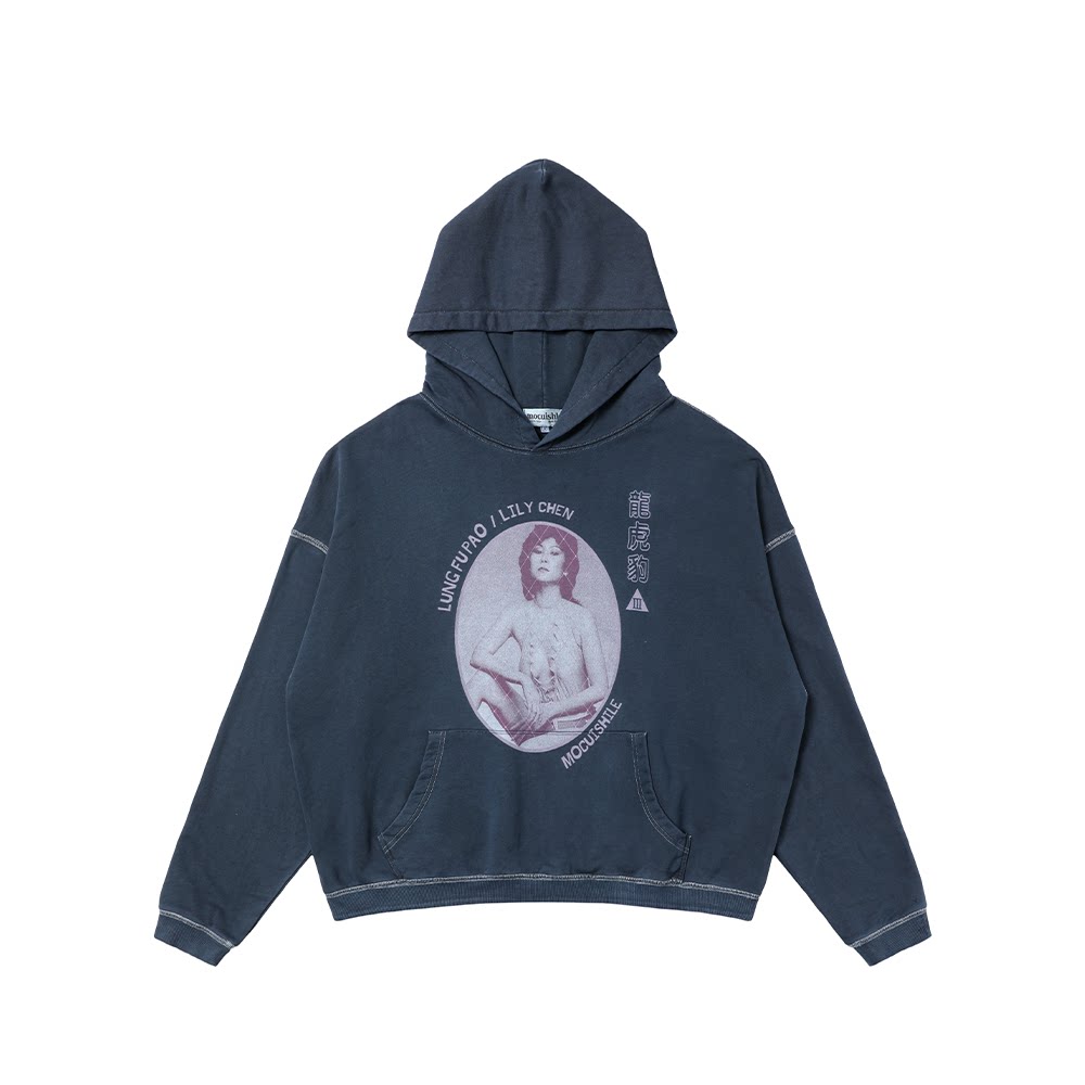 mocuishle（MCSL）「龙虎豹」连帽卫衣 LUNG FU BAO HOODIE图片
