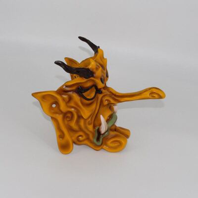 万圣节精品日本雾隐天狗面具日式佛系鬼怪戏曲cos装扮手办模型