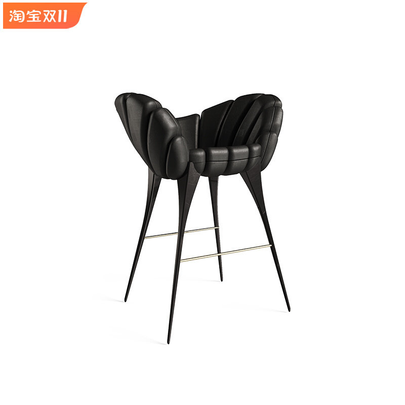 速发意金极简式属吧椅高脚椅样板间家用设计师吧凳简约意创高脚凳,住宅家具,家用高脚椅,淘宝优惠券,粉丝福利购,淘宝优惠卷