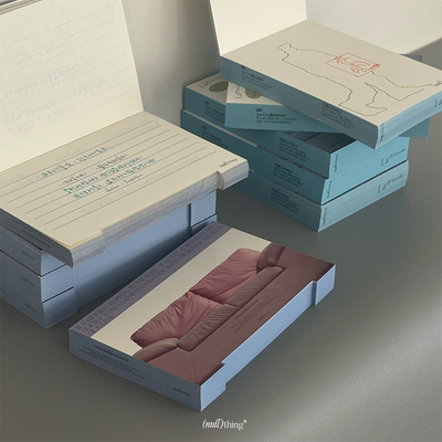 nullthing®️ 2023五周年-沙发创意厚便签本180页买两本写一年
