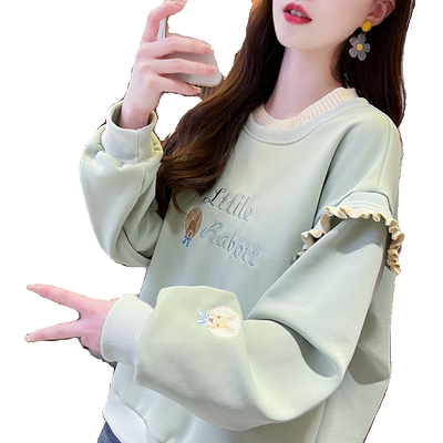 设计感小众慵懒风百搭卫衣女春秋