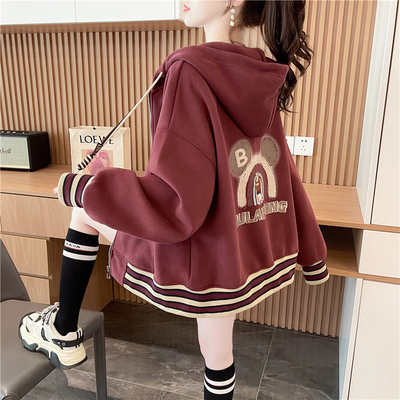 小个子百搭慵懒风秋冬新款卫衣女