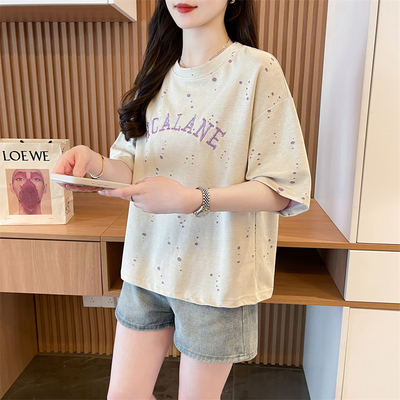 设计感小众小个子短袖t恤女夏季