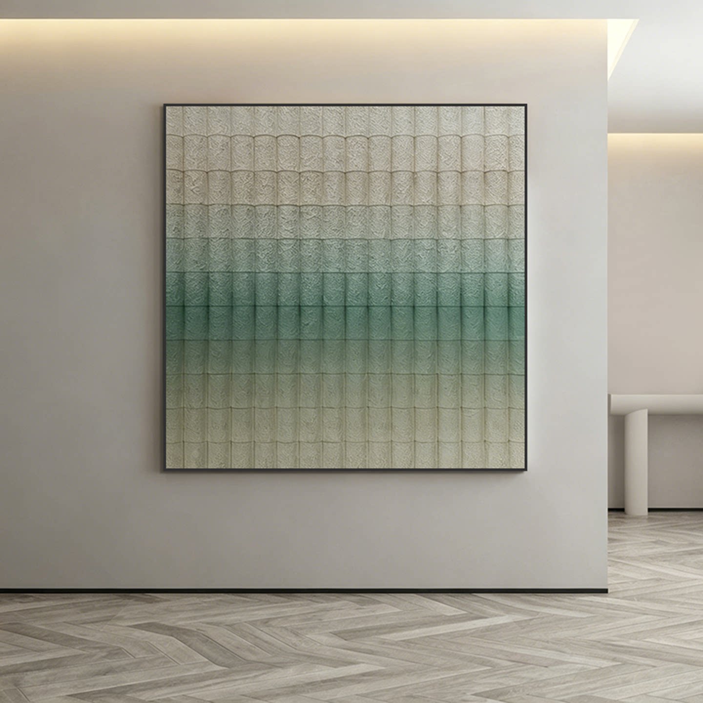 意式极简挂画砂岩肌理高档酒店过道玄关装饰画客餐厅挂画壁画定制图片