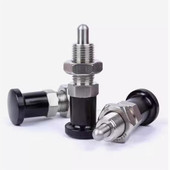 旋钮柱塞分度销粗牙自锁复位型弹簧定位销C PMXYK PMXK6M8M10M12M