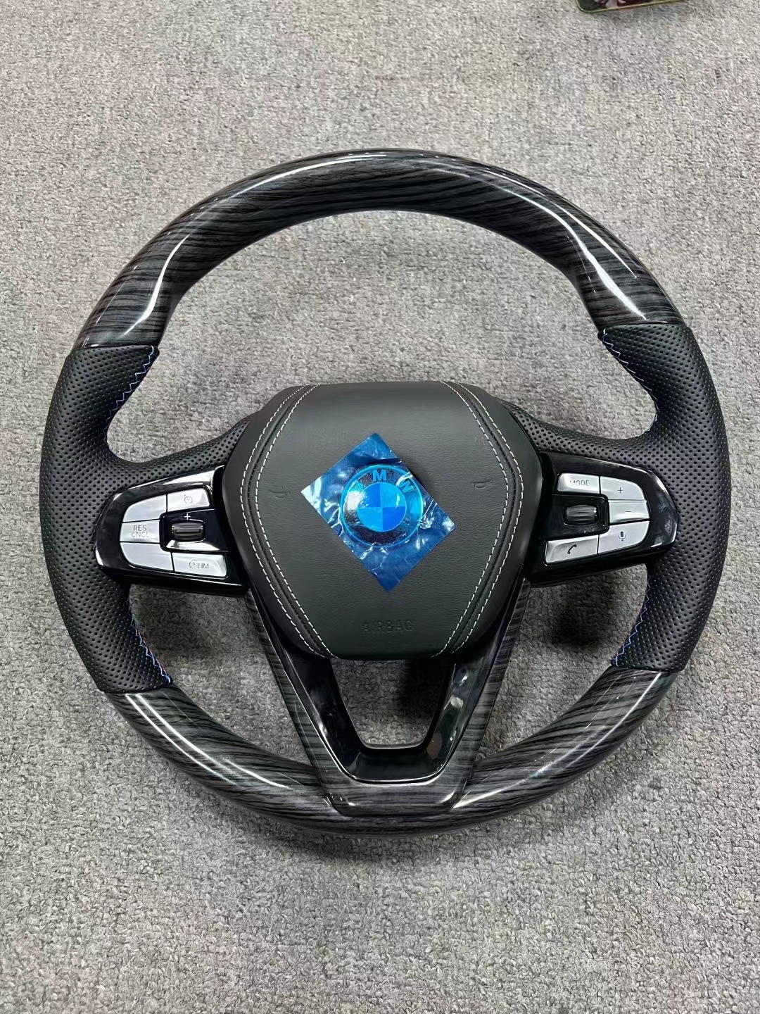 宝马桃木方向盘 宝马豪华桃木方向盘 支持宝马G底盘F底盘新款老款