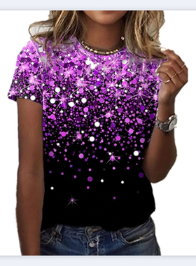 Round neck cotton print turtleneck shirt圆领棉印花半高领衬衫