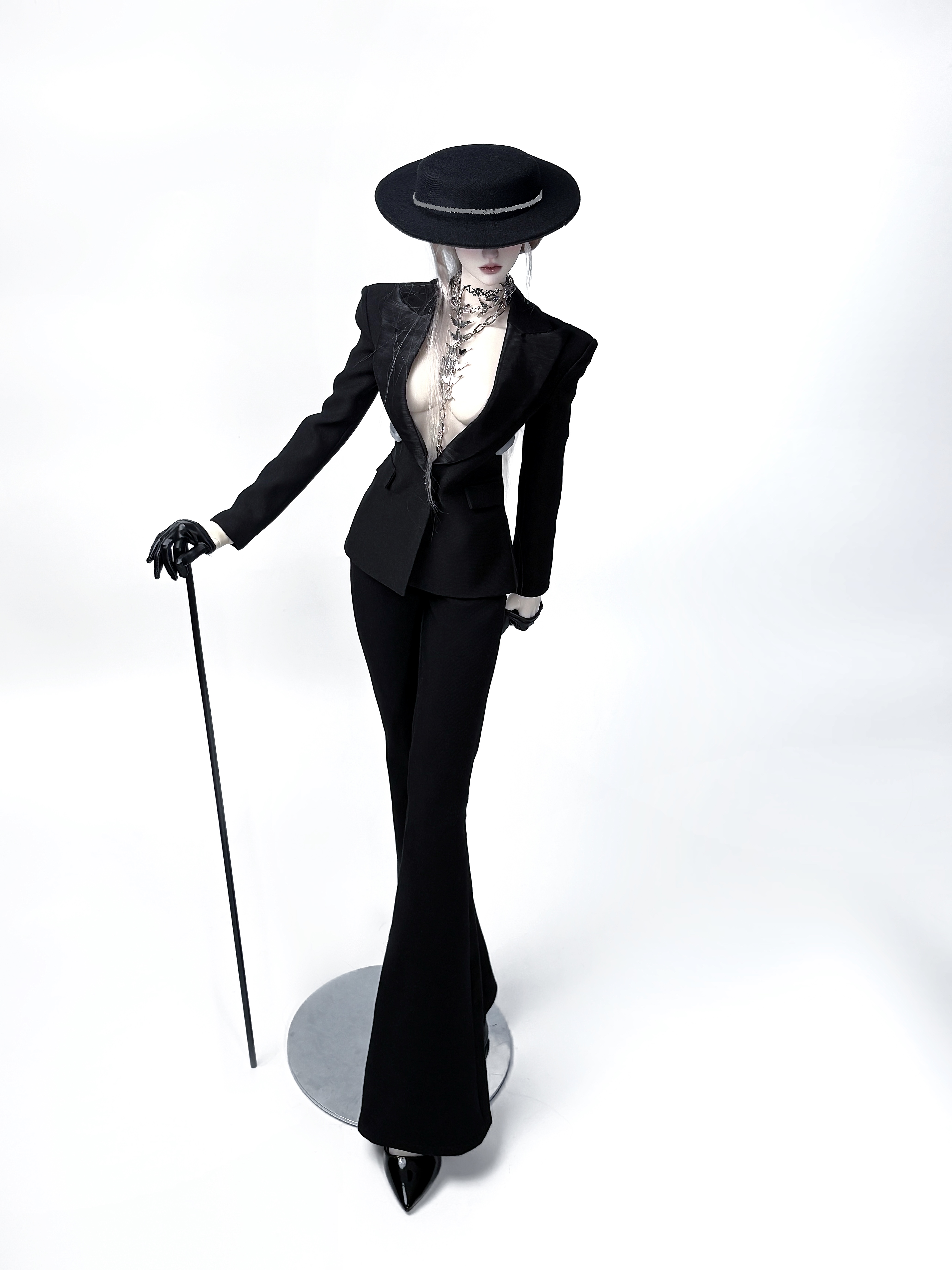 YEE手作娃衣 黑色西装套装 三分大女尺寸 现货