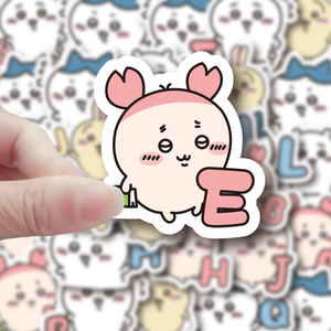 200张可爱儿童贴画diy装饰吉伊卡哇Chiikawa贴纸手机水杯手账卡通