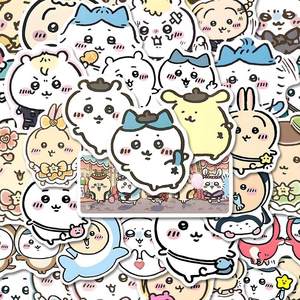 200张chiikawa伊卡贴纸吉伊卡哇手机卡通可爱沙雕网红装饰防水diy