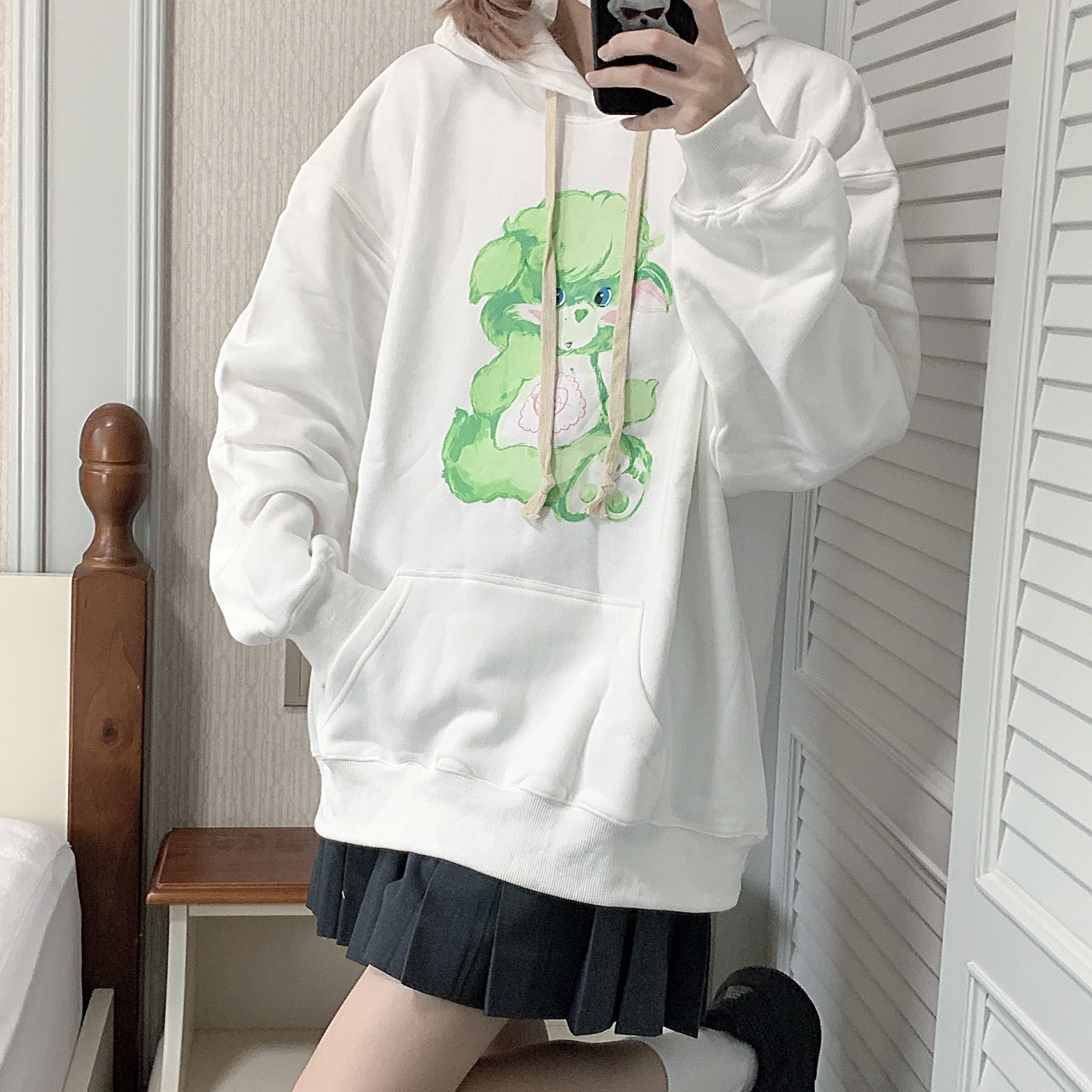 常规宽松纯棉日系卫衣