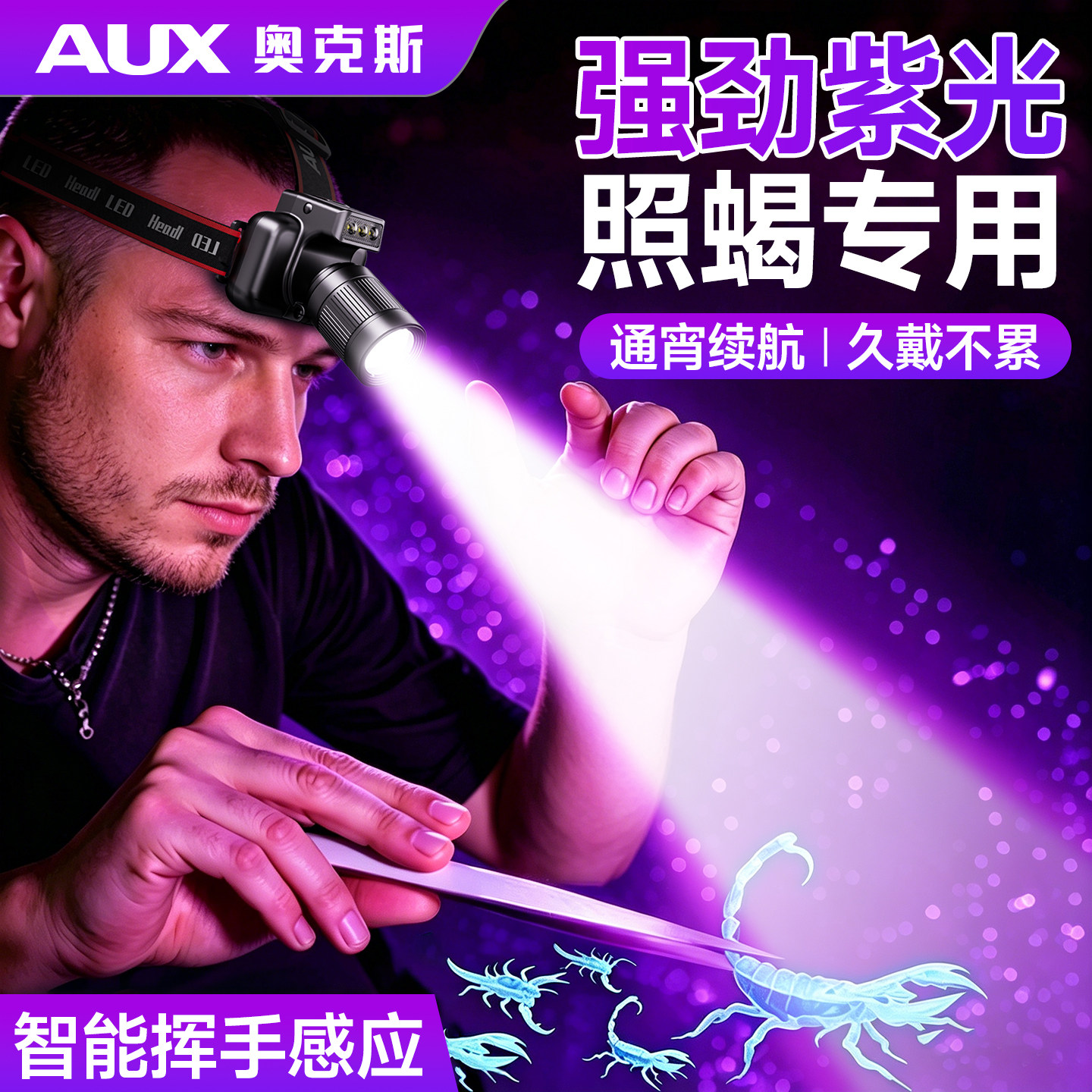 【照蝎子专用灯】强光款大功率