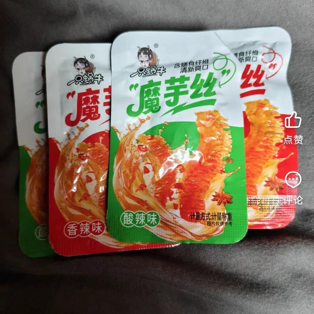 【回头客超1000人】魔芋爽袋装素毛肚零食馋魔芋丝休闲小辣条小吃