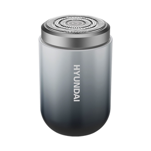 韩国HYUNDAI电动剃须刀男士迷你水洗小钢炮便携干湿两用刮胡须刀