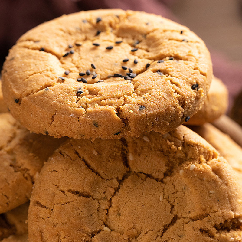 宫廷核桃酥380g老式传统手工制作桃酥饼怀旧糕点休闲小吃营养早餐