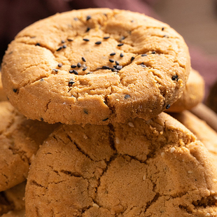 宫廷核桃酥380g老式 传统手工制作桃酥饼怀旧糕点休闲小吃营养早餐