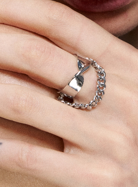 1JINN M2M【1.15号20点准时开卖】原创设计简约莫比乌斯线条戒指