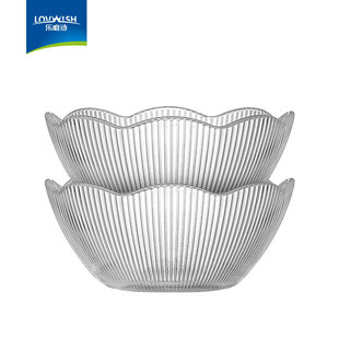 乐唯诗玻璃碗汤碗儿童碗饭碗沙拉碗方便面碗具餐具拉面碗